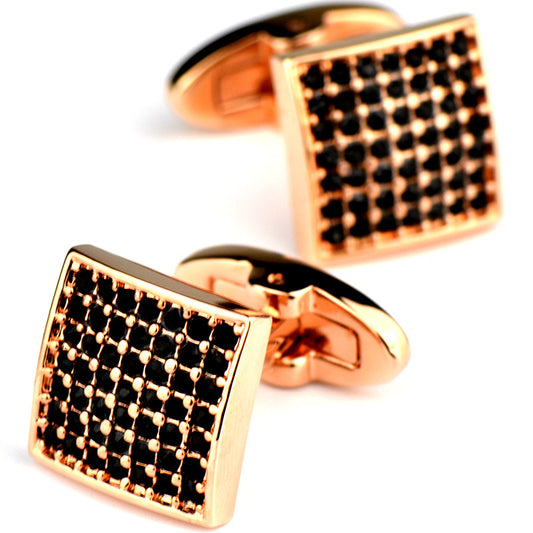 Gemelli Diamante Oro Rosa