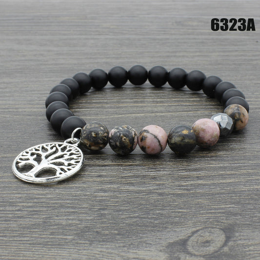 Bracciale occhio di tigre Buddha