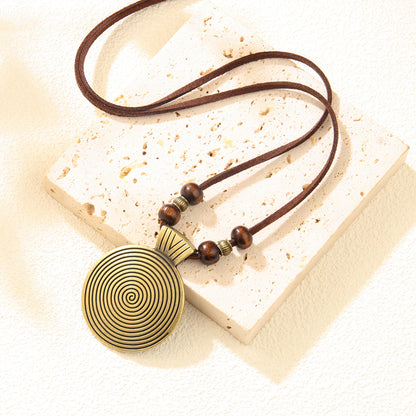 Collana Pelle Etnica