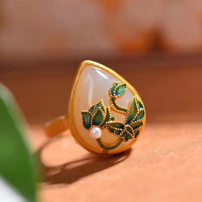 Bracciale loto intarsiato