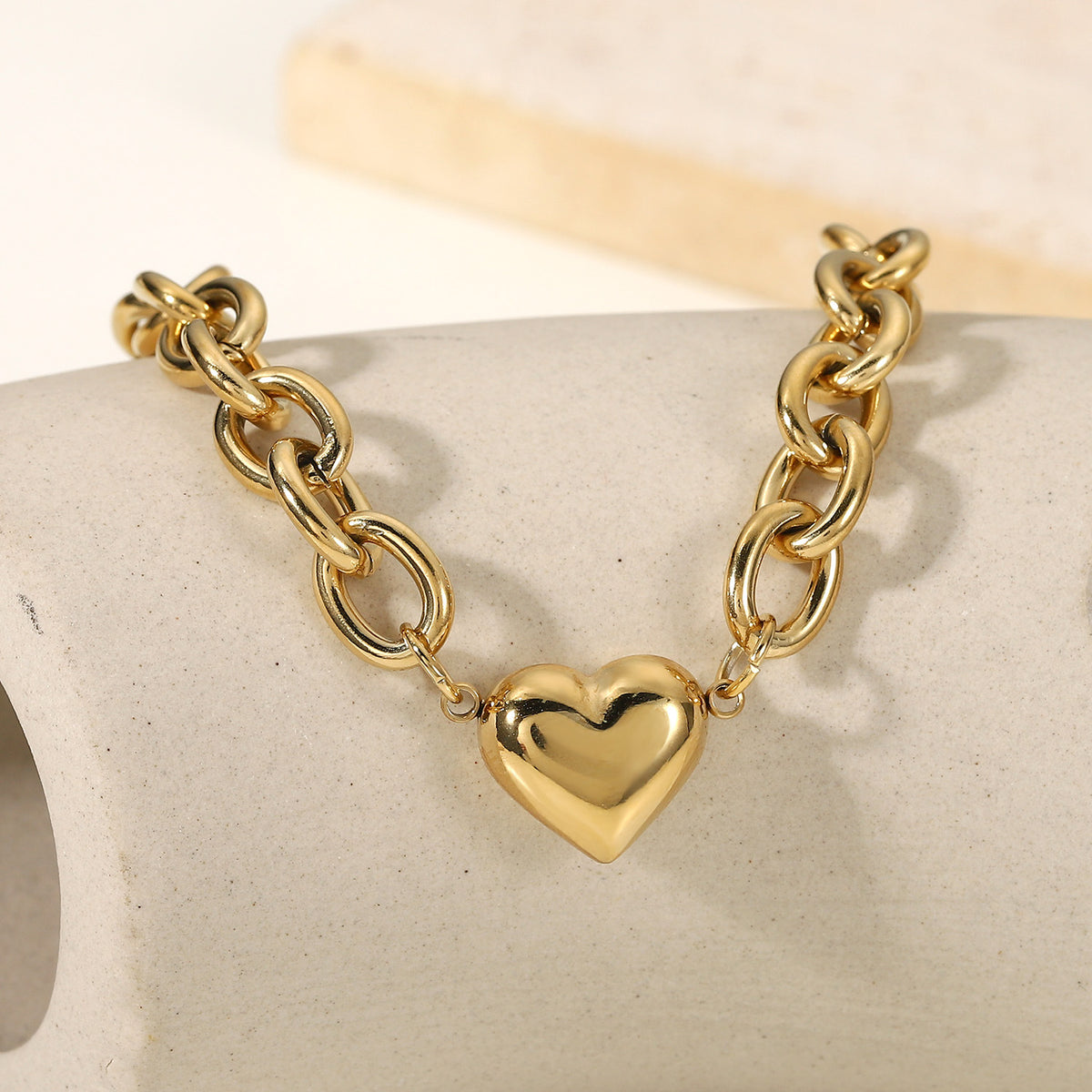 Bracciale catena titanio