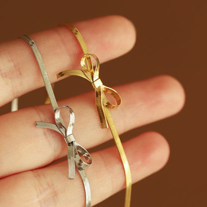 Collana catena oro titanio