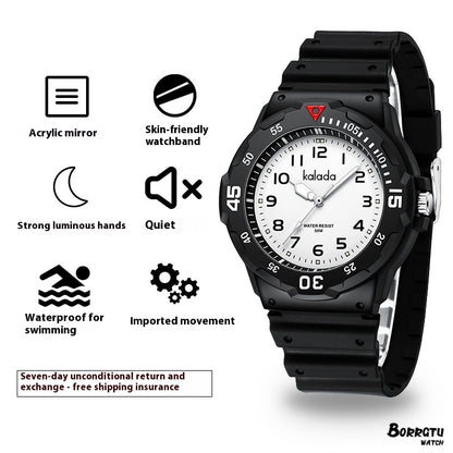 Orologio sportivo lancette luminose