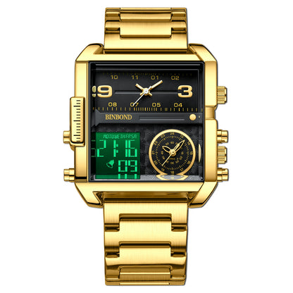 Orologio uomo sportivo multifunzione al quarzo