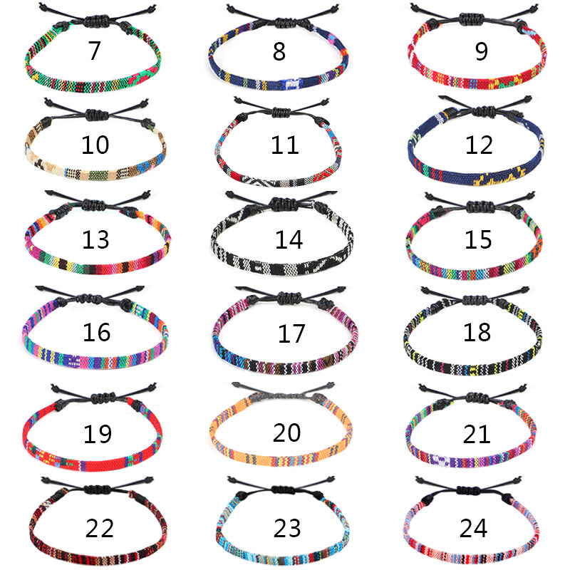 Cavigliera Boho Arcobaleno