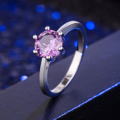 Anello zircone da donna