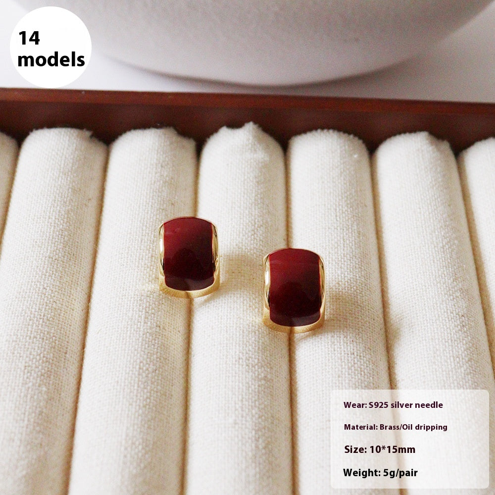 Orecchini pendenti argento sterling stile retro