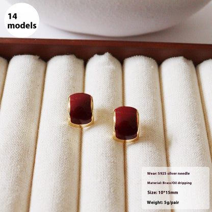 Orecchini pendenti argento sterling stile retro