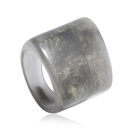 Anello vintage resina