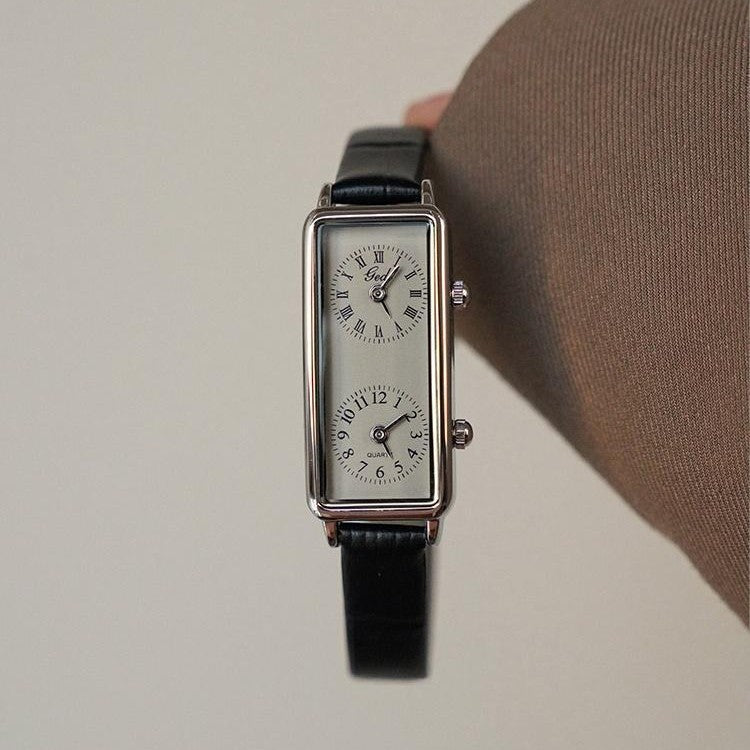 Orologio rettangolare elegante