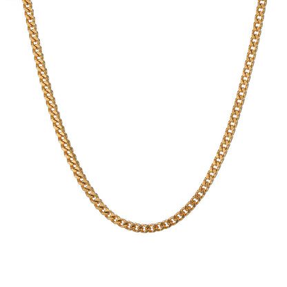 Catena titanio retro stile Cuban