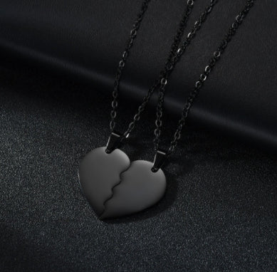 Collana puzzle acciaio