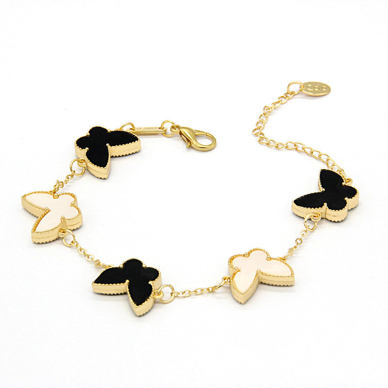 Bracciale farfalla e cuore