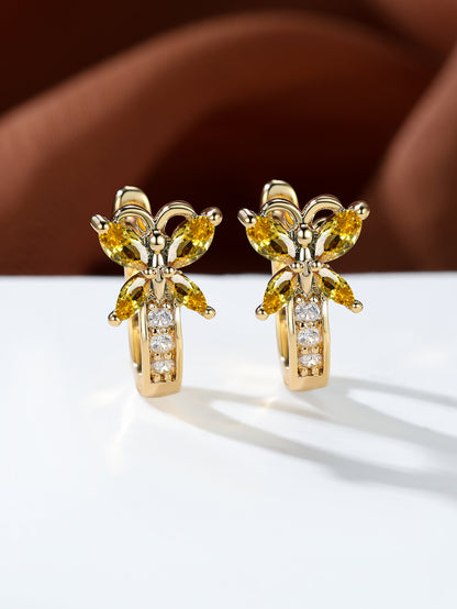Anello fiocco cristallo