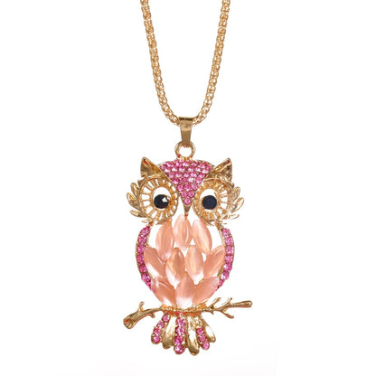 Collana gufo da donna
