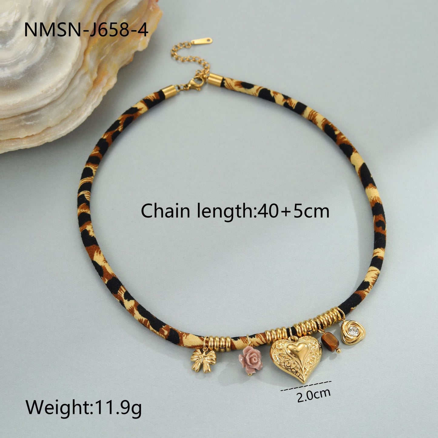 Collana Motivo Leopardato