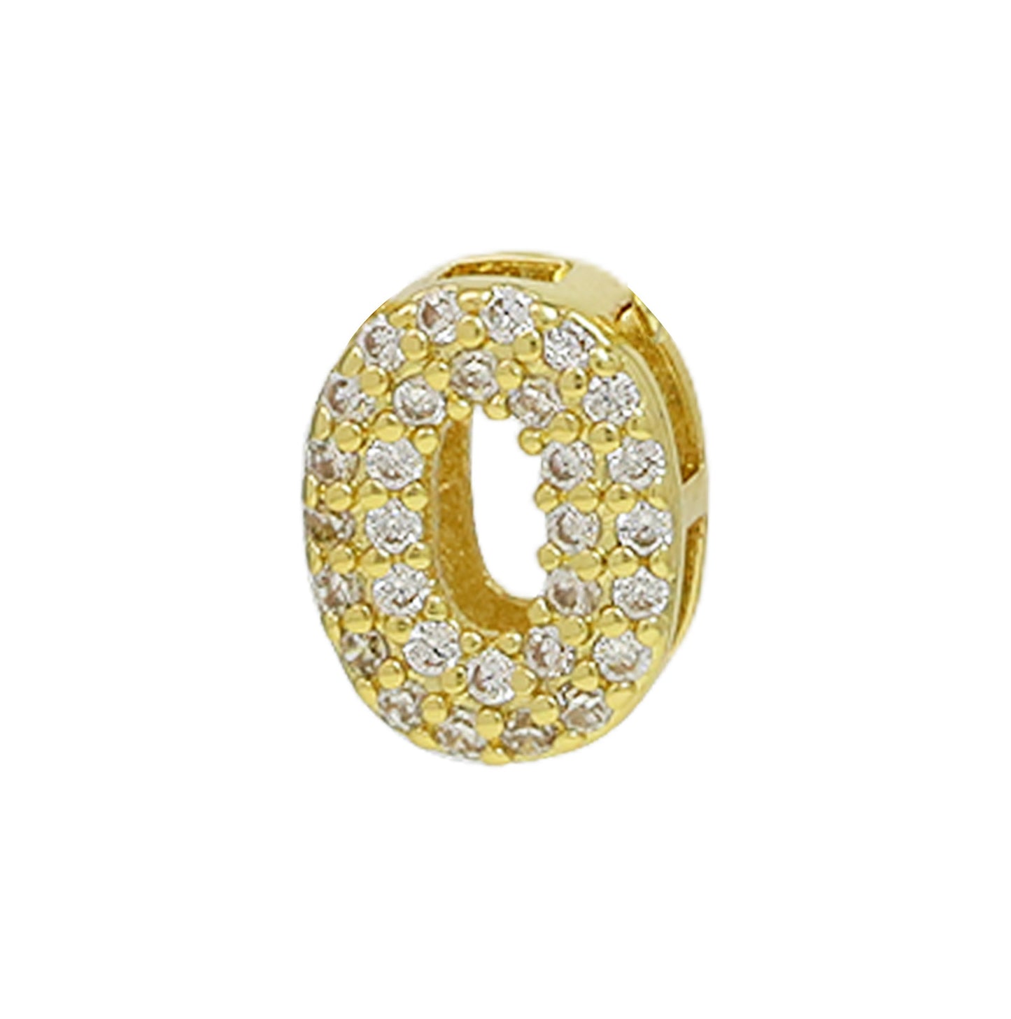 Ciondolo zircone ottone