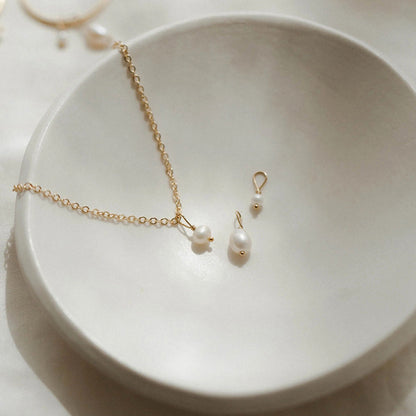 Collana perla barocca acqua dolce