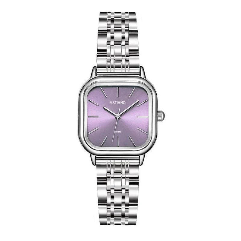Orologio al quarzo in acciaio da donna