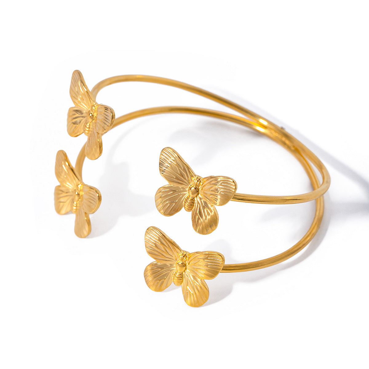 Bracciale farfalla con apertura