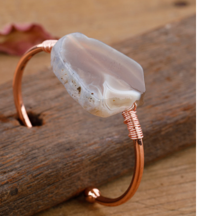 Bracciale pietre grezze