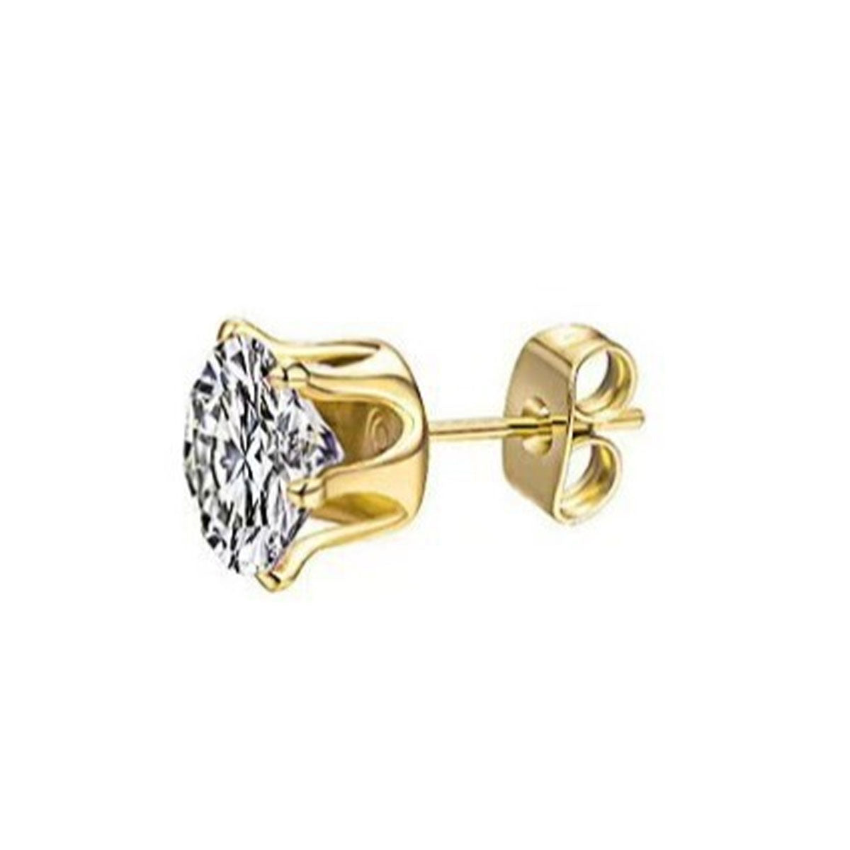 Orecchini corona con zircone