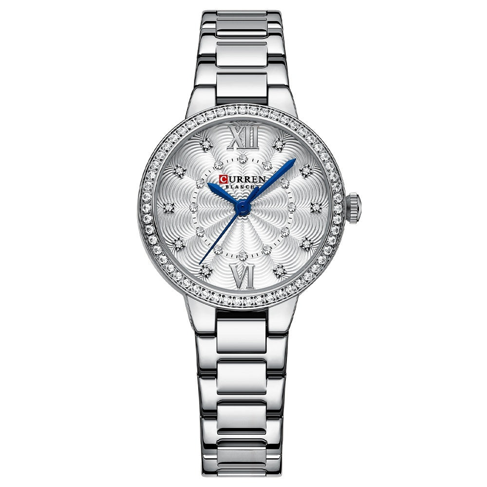 Orologio da donna in acciaio casual