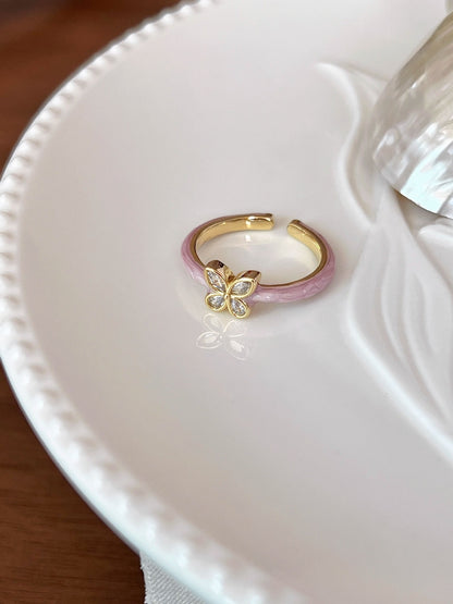 Anello farfalla stile coreano