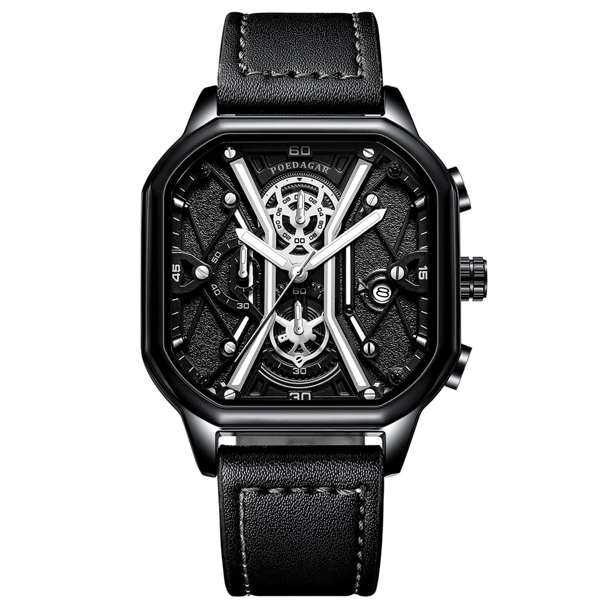 Orologio quarzo uomo luminescente