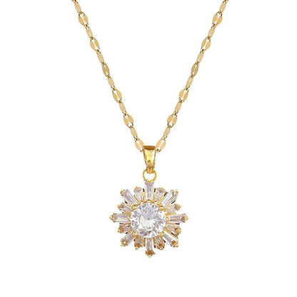 Collana fiocco neve donna