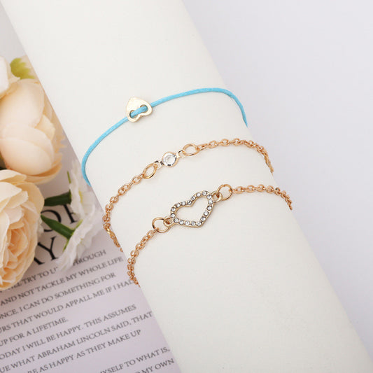 Bracciale Cuore Multistrato