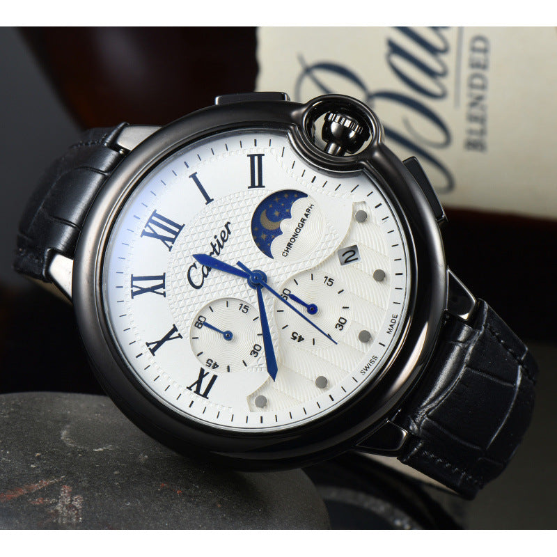 Orologio uomo business gomma