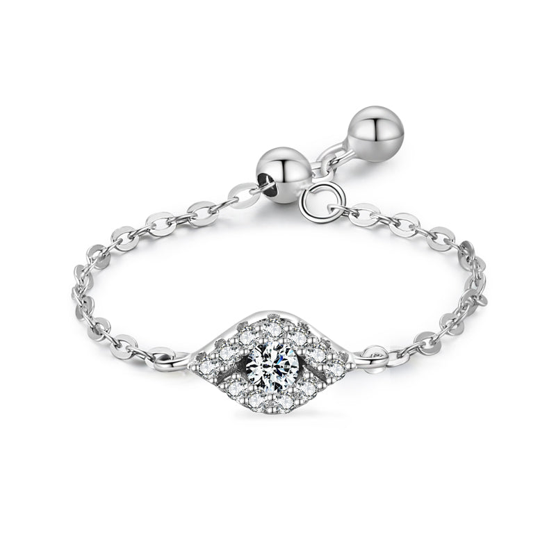 Anello farfalla zirconi diamante