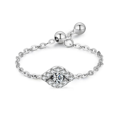 Anello farfalla zirconi diamante