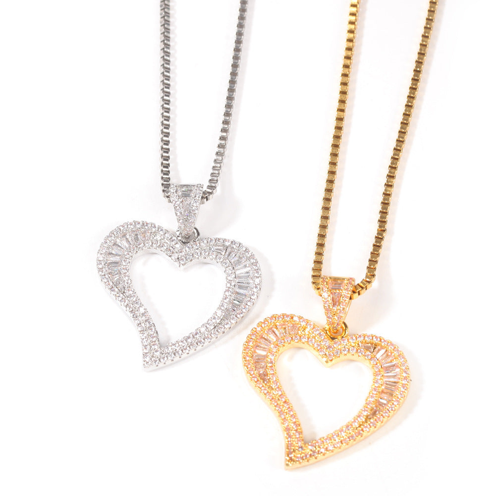 Collana cuore hip hop