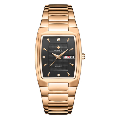 Orologio uomo quadrato impermeabile