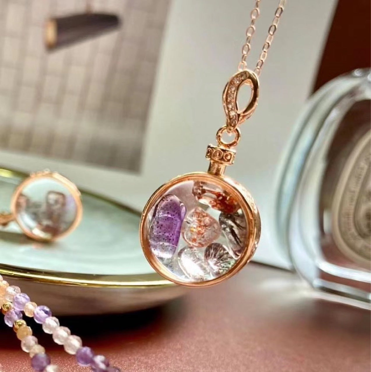 Collana super sette grezza