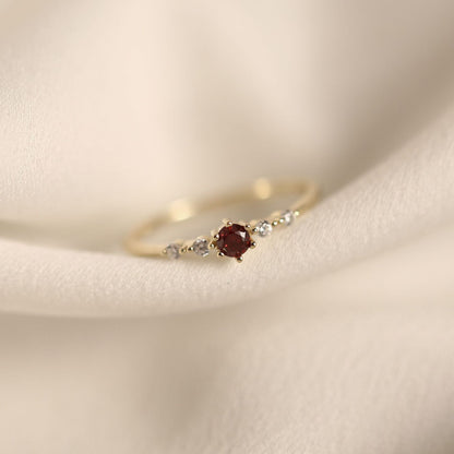 Anello diamante oro bianco