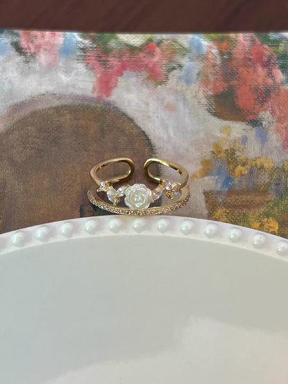 Anello farfalla stile coreano