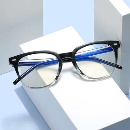 Occhiali antiluce blu quadrati TR90 da donna