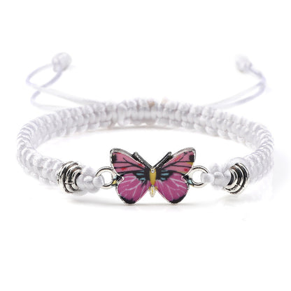 Bracciale Intrecciato Farfalla