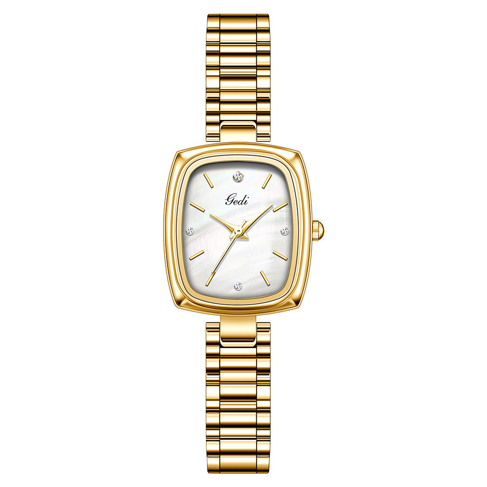 Orologio dorato piccolo