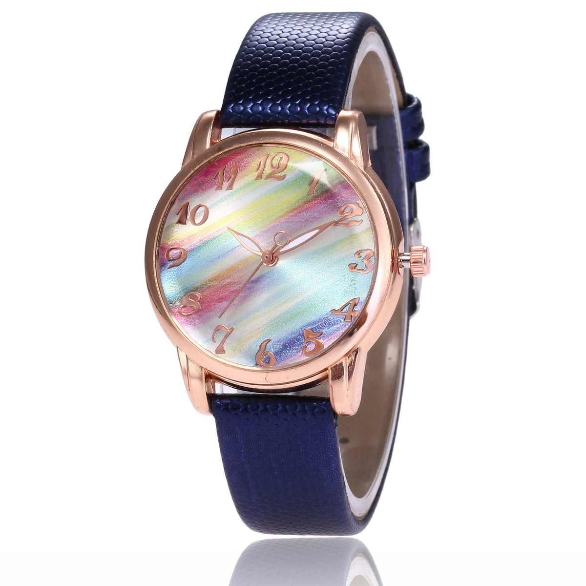 Orologio quadrante arcobaleno