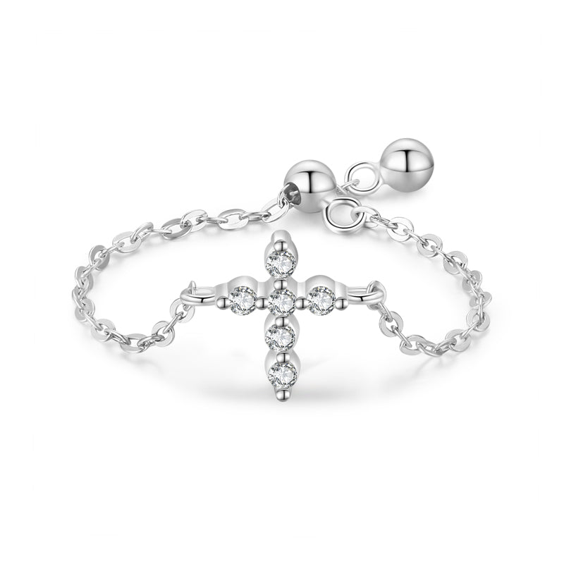Anello farfalla zirconi diamante