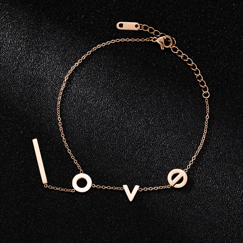 Bracciale e cavigliera LOVE