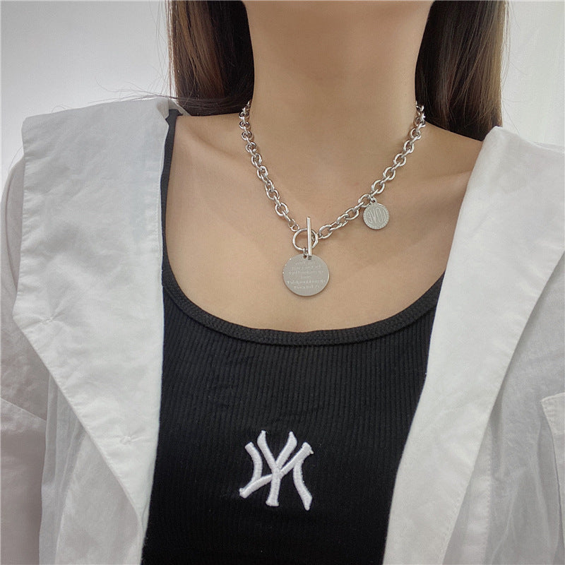 Collana Titanio Tonda
