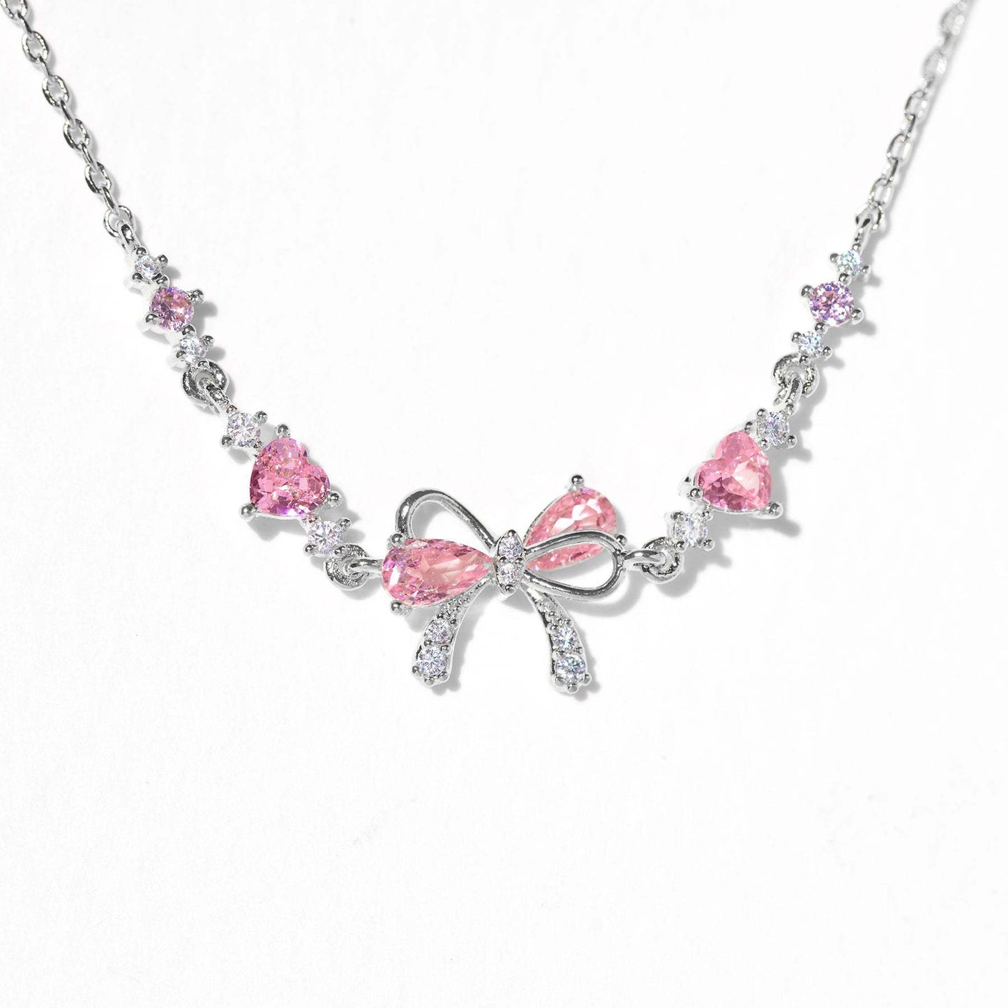Braccialetto fiocco e cuore