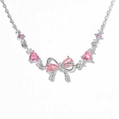 Braccialetto fiocco e cuore