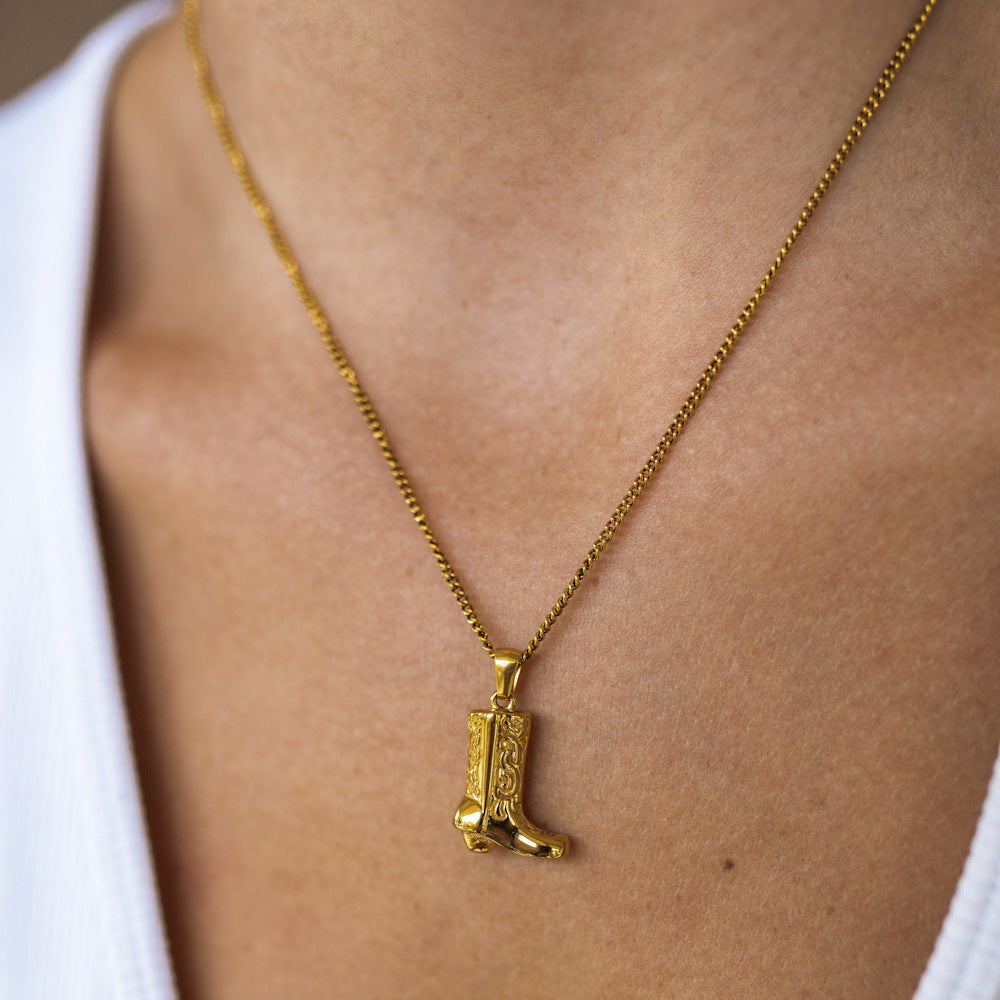 Collana e orecchini western