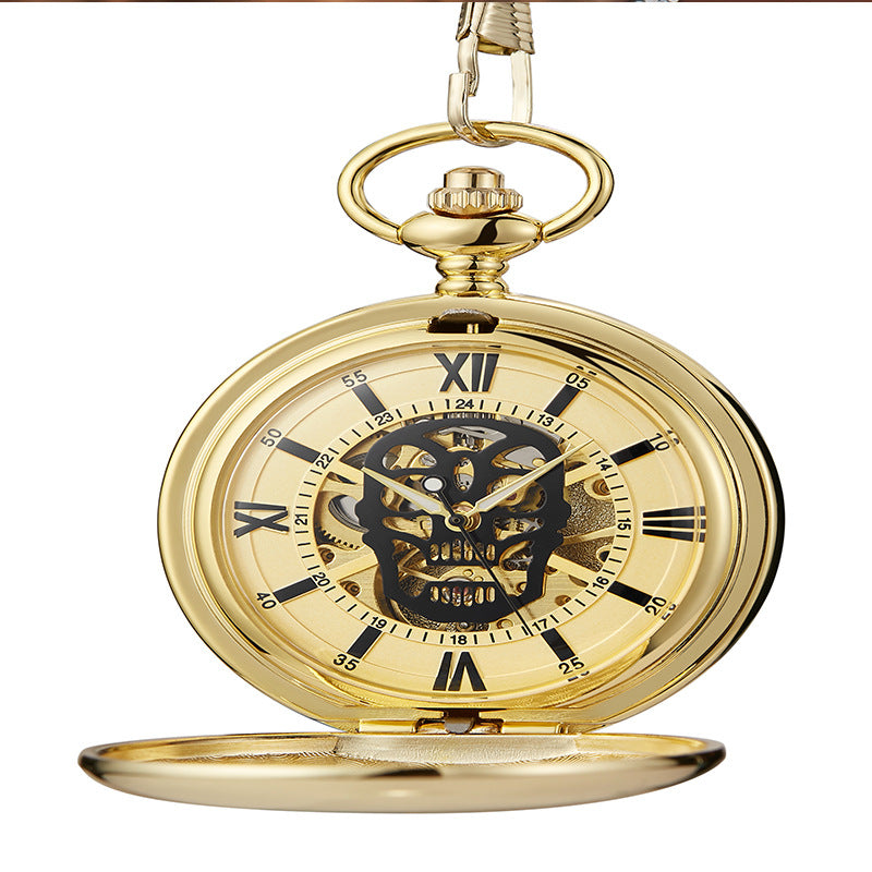 Orologio da tasca teschio